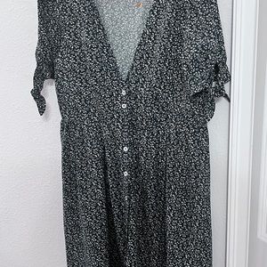 SHEIN Green Maxi Dress Women’s Size 12